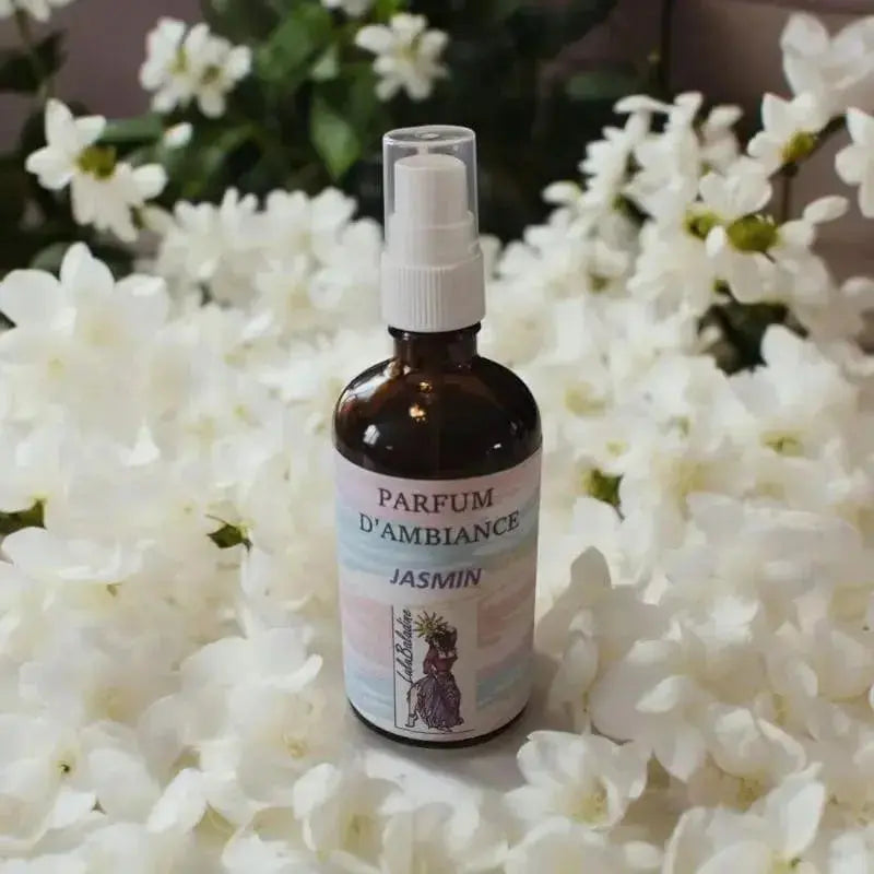 Parfum d’ambiance jasmin en spray diffuseur maison naturel