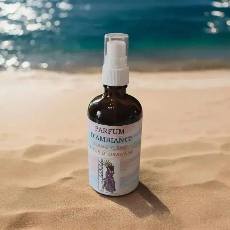 Parfum d’ambiance Ylang ylang et fleur d'oranger en spray diffuseur maison naturel 